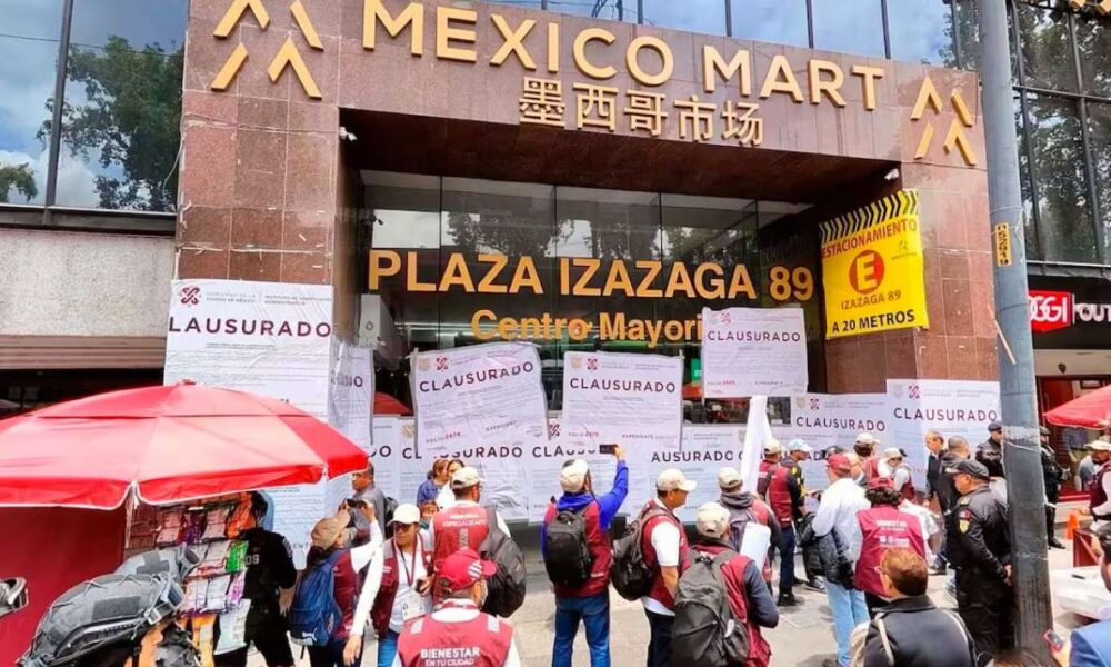 Gobierno federal asegura más de 100 mil productos de piratería china en operativo en CDMX