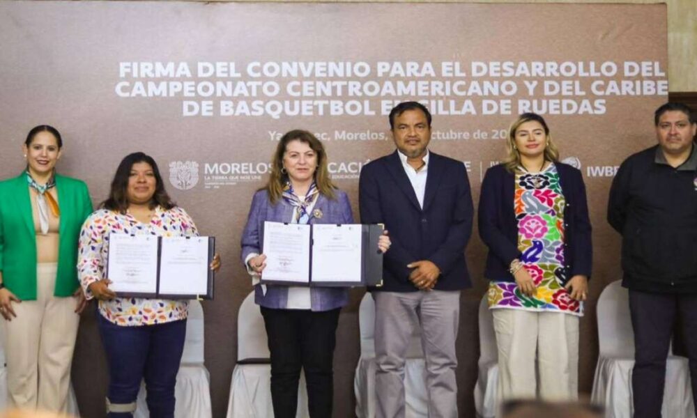 Morelos será sede del Campeonato Centroamericano y del Caribe de Básquetbol en Silla de Ruedas