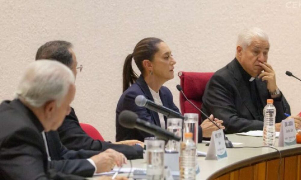 Presidenta Claudia Sheinbaum se reunirá con obispos y cardenales en la Asamblea Plenaria del Episcopado Mexicano