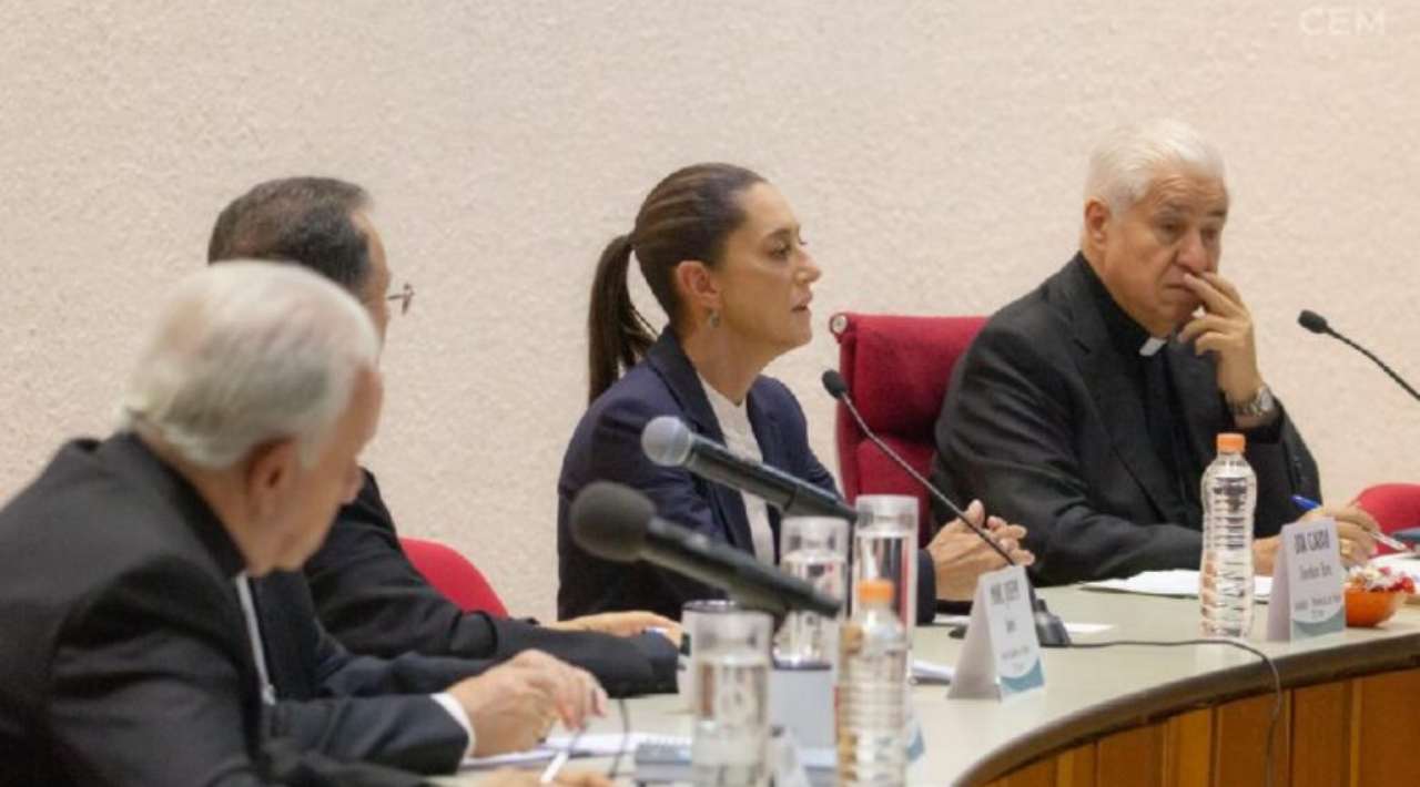 Presidenta Claudia Sheinbaum se reunirá con obispos y cardenales en la Asamblea Plenaria del Episcopado Mexicano