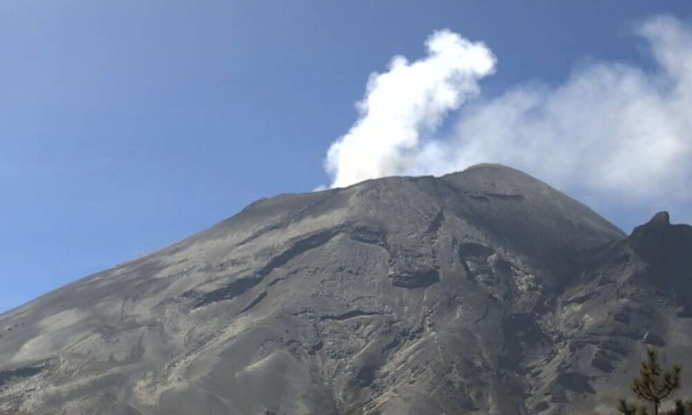 Reporte monitoreo del volcán Popocatépetl