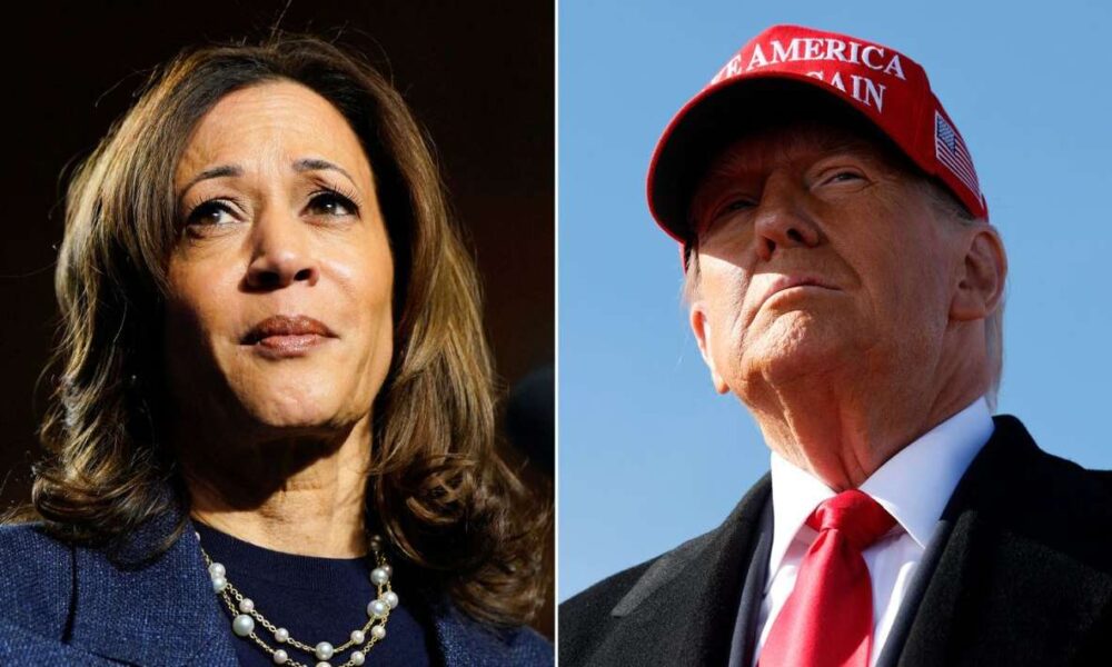 Kamala Harris y Donald Trump intensifican campañas en estados clave en la recta final