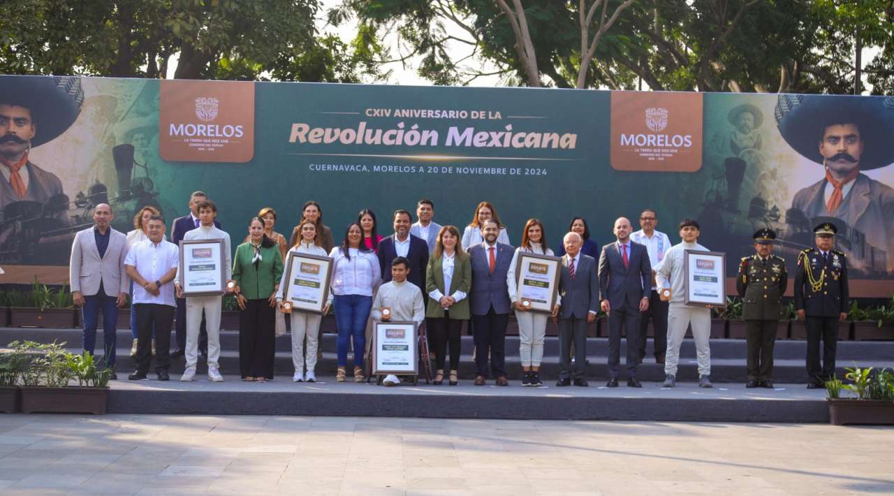 Margarita González Saravia entrega el Premio Estatal del Deporte 2024 en una emotiva ceremonia