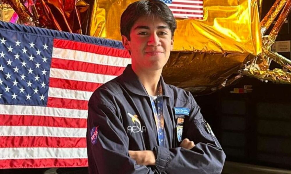 Estudiante mexicano gana primer lugar en el programa internacional de la NASA con proyecto innovador