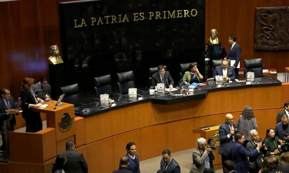 Senado recibe tres leyes secundarias de reforma judicial