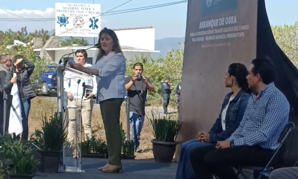 Inician los trabajos de conservación del camino Pa Grande-Palpan de Baranda en Miacatlán