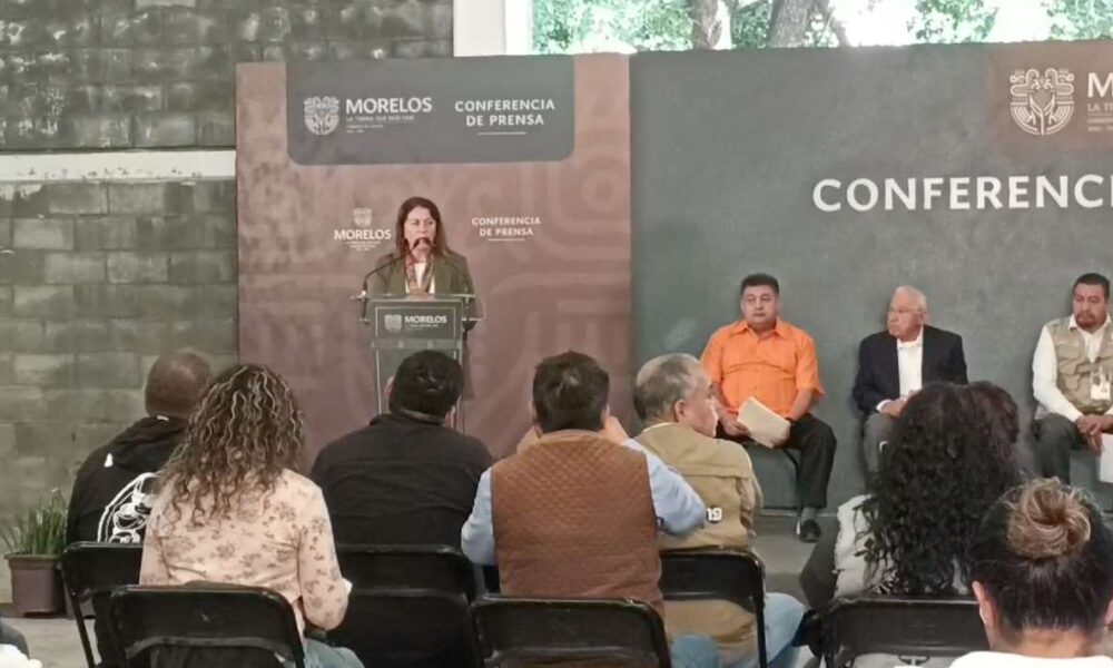 Asegura la gobernadora Margarita González Saravia que en Morelos se están dando resultados en materia de seguridad