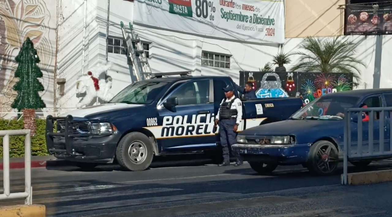 En Temixco refuerzan la seguridad en bancos y zonas comerciales, por pago de aguinaldo