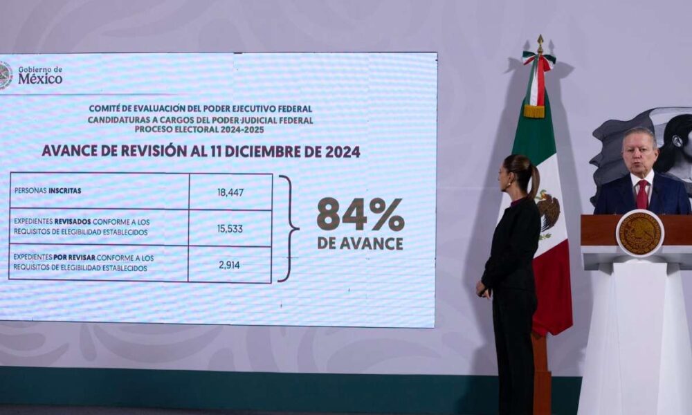 Avanza 84% la verificación de elegibilidad para elección de juzgadores