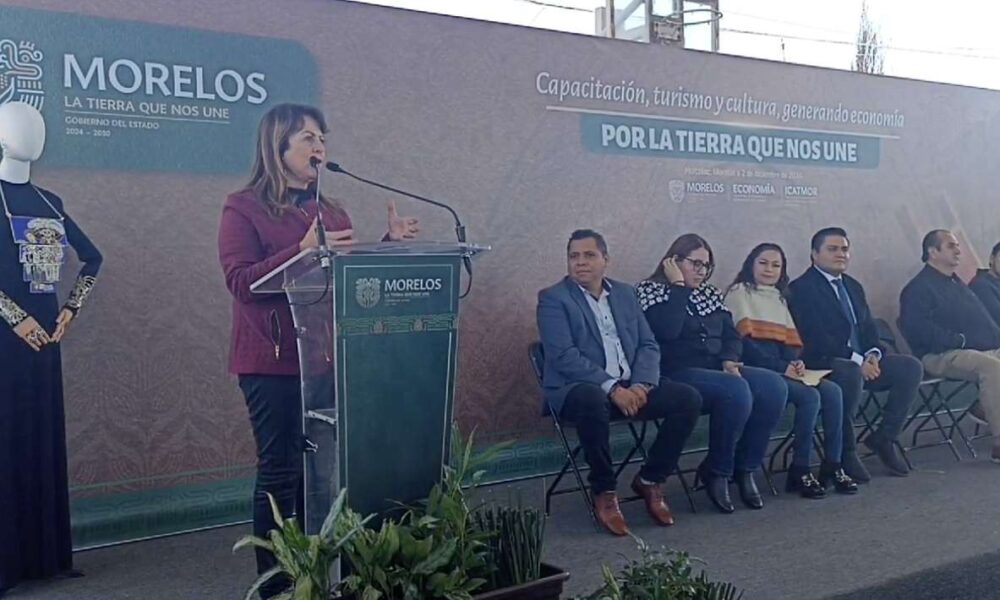 Gobernadora impulsa talleres artesanales para fortalecer el emprendedurismo en Morelos