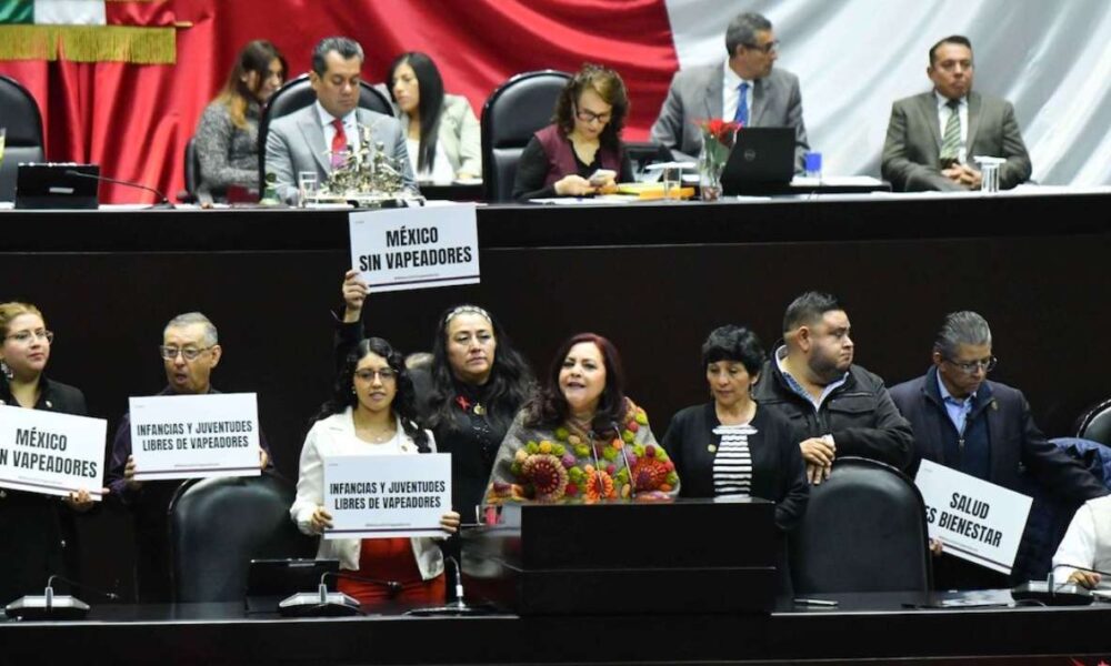 Cámara de Diputados aprueba prohibición de cigarros electrónicos y drogas sintéticas