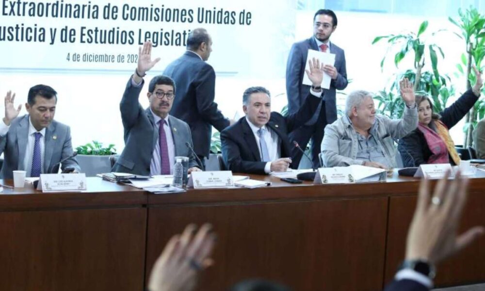 Comisiones del Senado aprueban tres iniciativas para reglamentar la Reforma Judicial