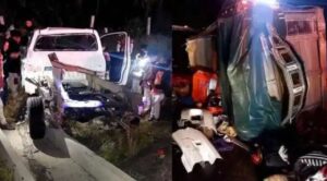 Accidente en la autopista México-Puebla deja 10 peregrinos heridos