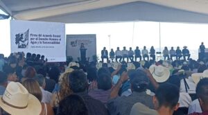 Firman en Morelos acuerdo estatal por el derecho humano al agua y la sustentabilidad