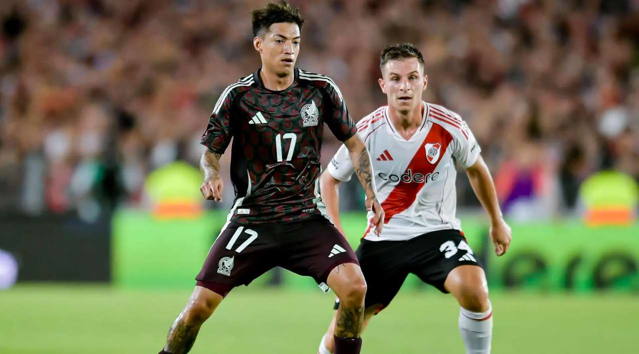 La Selección Mexicana Cayó 2-0 ante River Plate en Buenos Aires