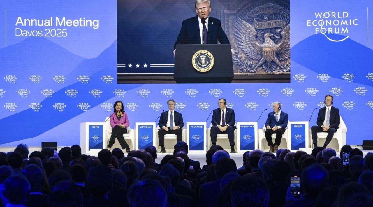 Donald Trump reconoce avances en diálogo comercial con México durante Foro de Davos