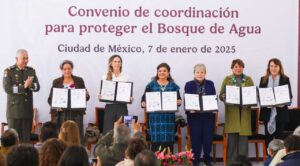 Reafirman gobernadoras de Morelos, CDMX y Estado de México compromiso con la Protección del Bosque de Agua