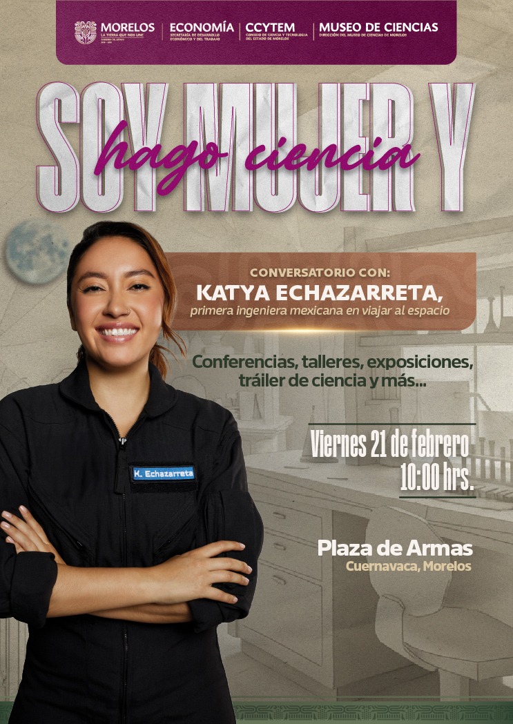 Katya Echazarreta estará en Morelos