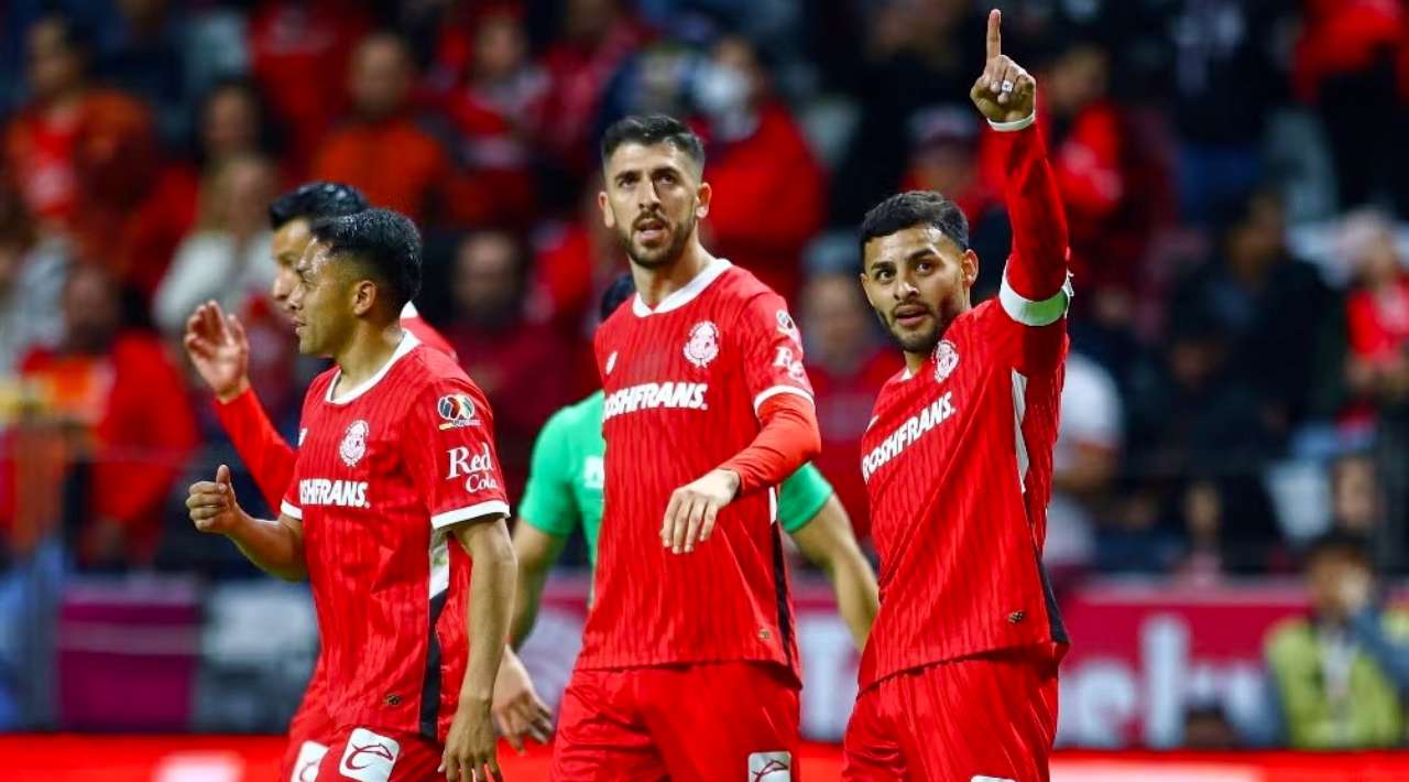 Toluca arrolla a Querétaro con un contundente 5-0