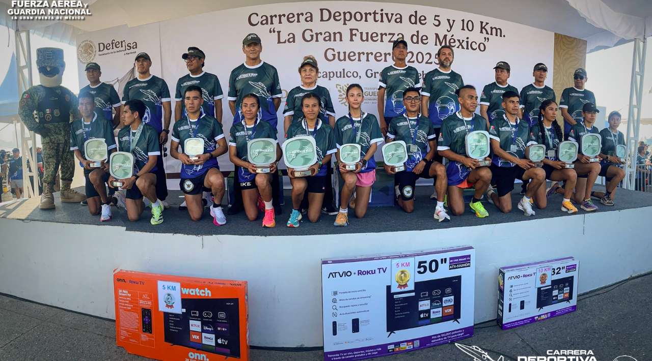 Con carrera, celebran Día del Ejército