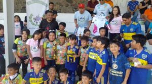 Niñas y niños brillan en la Gran Final de la Liga de Fútbol Rápido “Embajadores Ahuatlan”