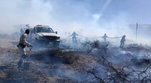 Se propagan incendios en la capital de Zacatecas