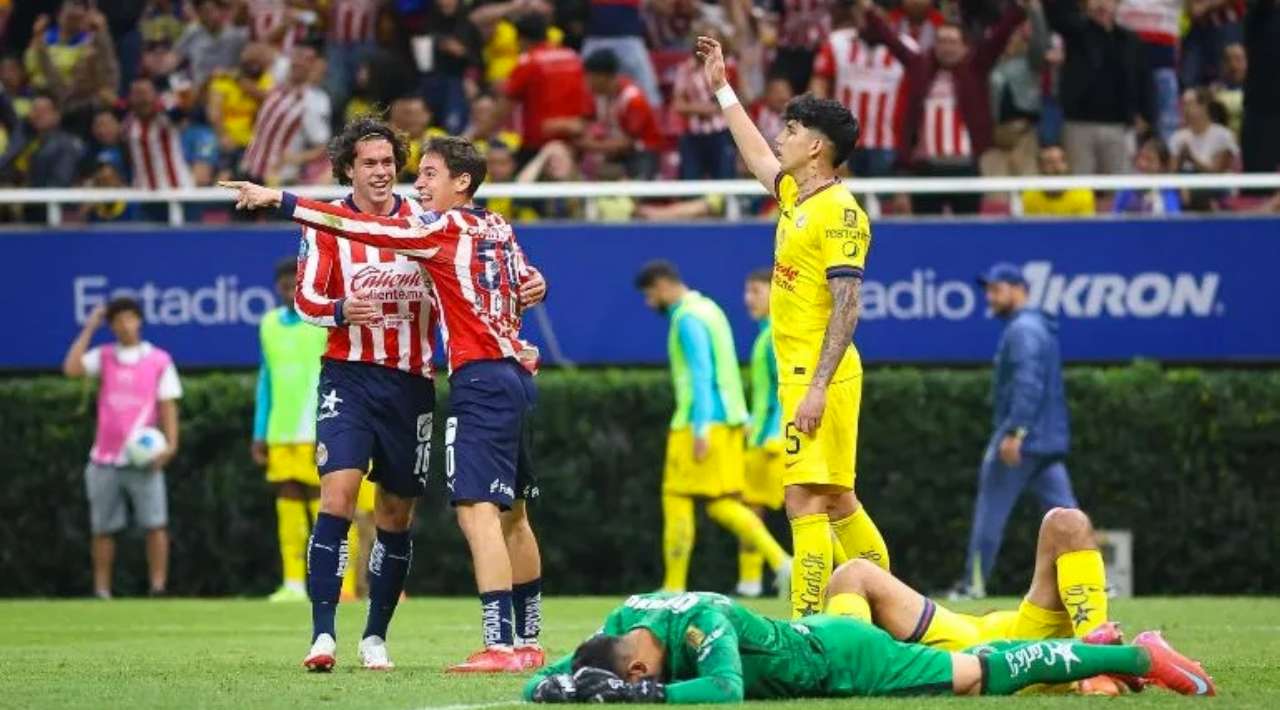 Chivas del Guadalajara logra victoria de oro contra el América en la Concacaf