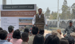 Arranca producción de un millón de plantas en vivero militar de Morelos