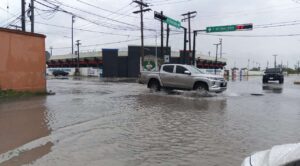 Matamoros Tamaulipas se inunda tras fuertes lluvias