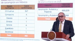 Aumentan casos de sarampión y tosferina en México: advierte salud
