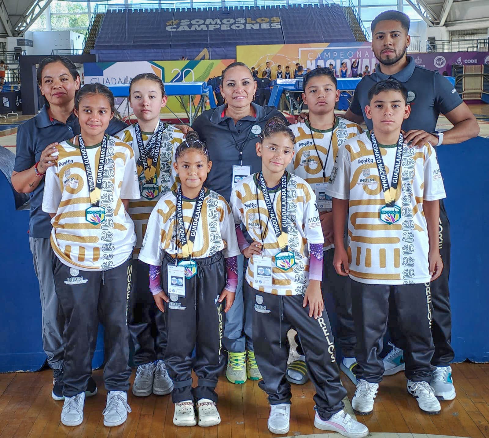 Seis Gimnastas Morelenses Clasifican a la Olimpiada Nacional CONADE