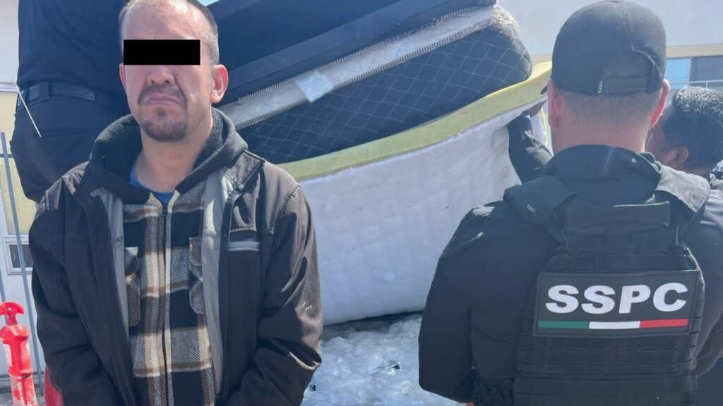 Detienen a hombre que transportaba 203 kilos de metanfetamina en Baja California