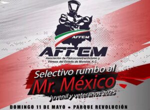 Cuernavaca será sede del selectivo estatal de fisicoconstructivismo juvenil y veteranos rumbo al Mr. México 2025