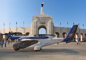 Taxis voladores ofrecerán servicio de transporte en Juegos Olimpicos de 2028