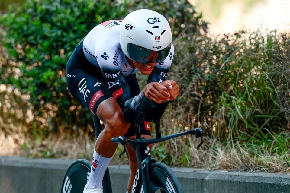 Mexicano Isaac del Toro en el Giro d’Italia: firma 2º lugar en la etapa 7 y se mete al podio general