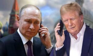 Trump y Putin sostienen llamada telefónica sobre guerra en Ucrania