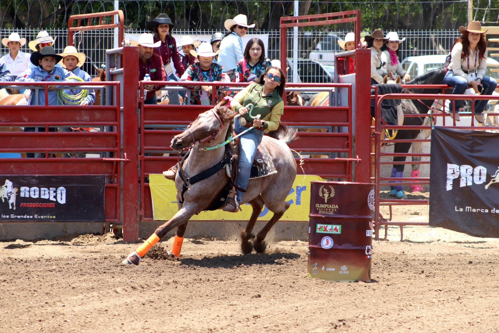 EL EQUIPO MORELENSE DE RODEO CONTINÚA SU PARTICIPACIÓN EN LA OLIMPIADA NACIONAL CONADE 2025