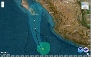 Tormenta Tropical “Alvin” amenaza con lluvias fuertes en el occidente del país