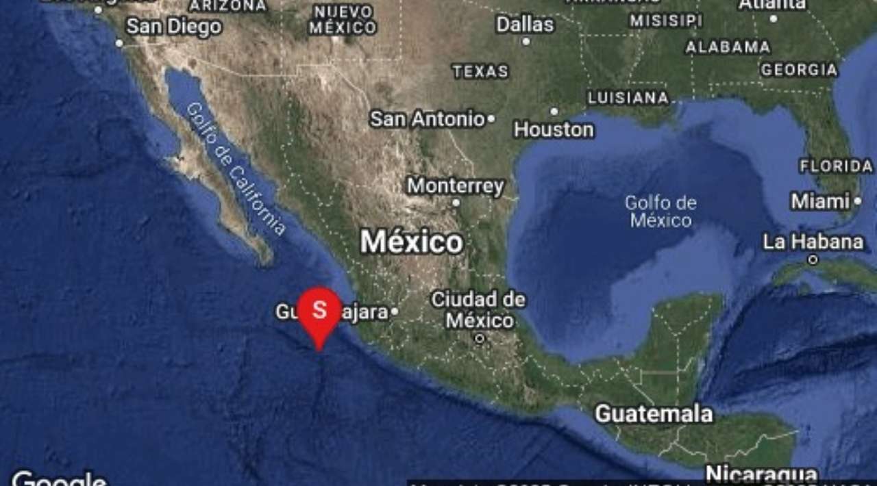 Temblor de magnitud 5.8 sacude Cihuatlán, Jalisco
