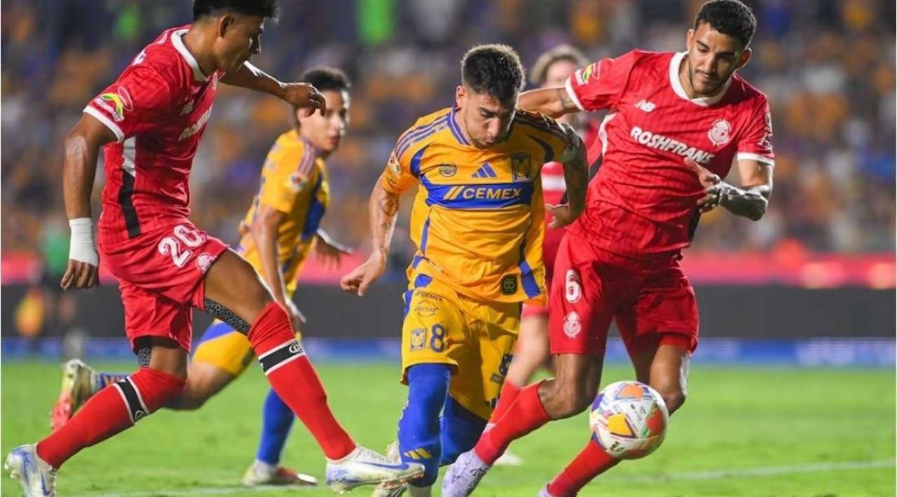 Toluca saca empate valioso ante Tigres en el Volcán y deja todo para la vuelta