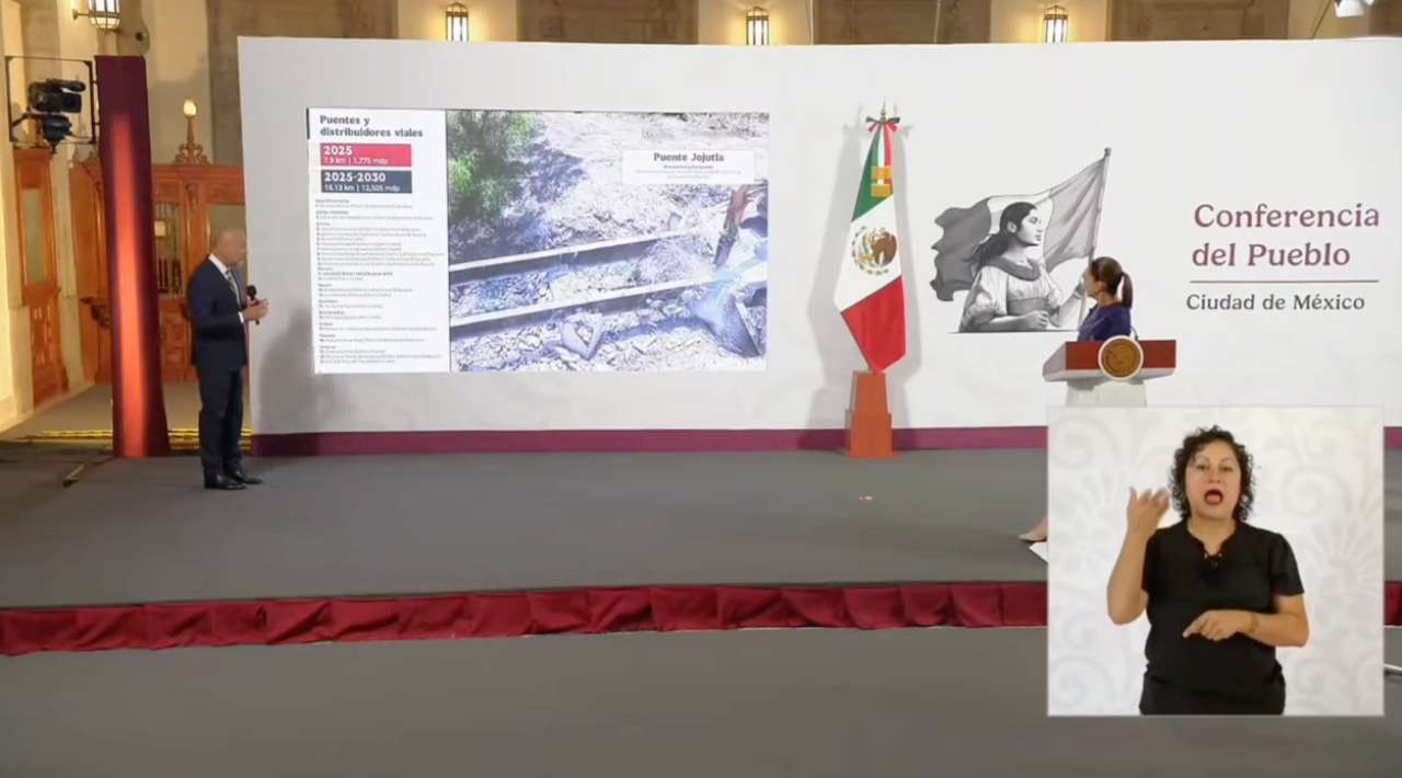 Avanza construcción del Puente Jojutla, parte del Circuito Tierra y Libertad