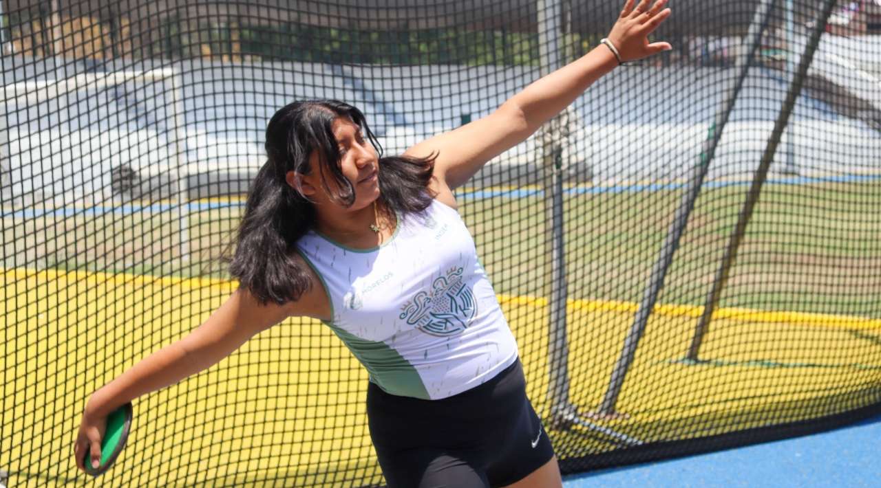 La Atleta Morelense de Lanzamiento de Disco Busca Superar sus Marcas Personales y Ganar una Medalla en Tlaxcala