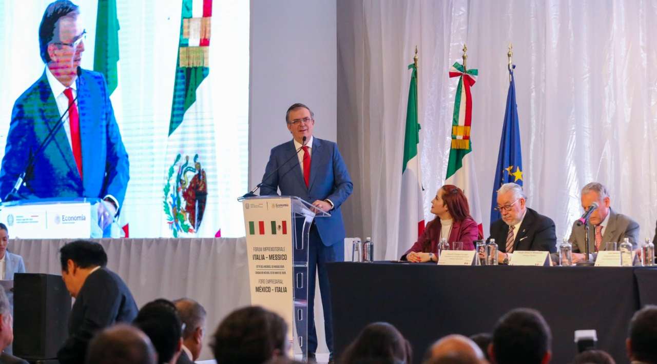 México e Italia fortalecen lazos empresariales y de seguridad