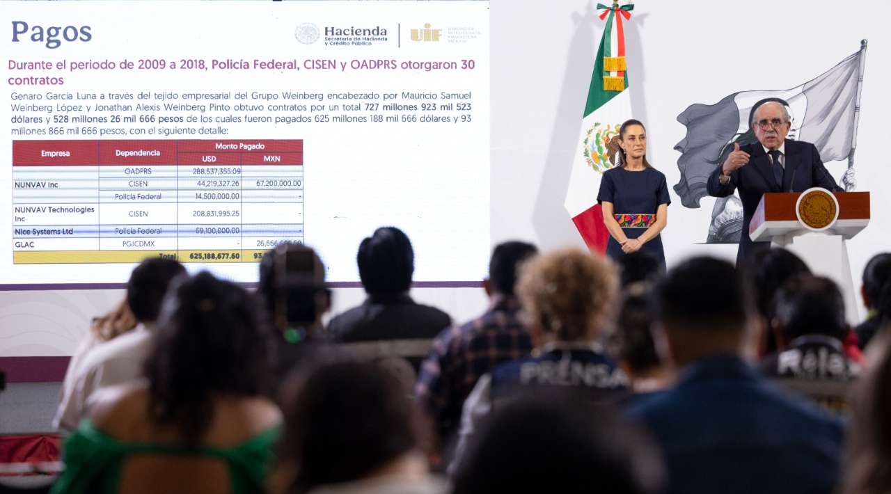 Revela UIF que 15 empresas adicionales desviaron 100 mdd en el caso García Luna