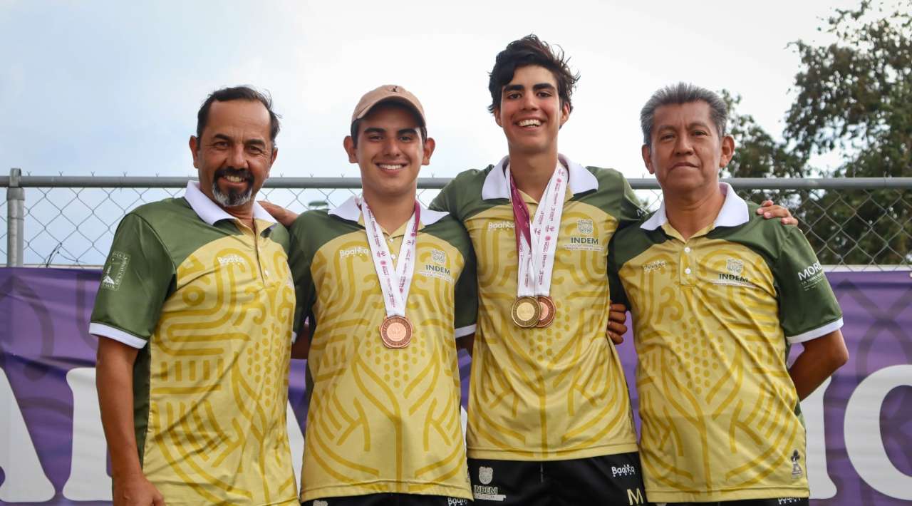 Tenis morelense brilla en la olimpiada nacional CONADE 2025