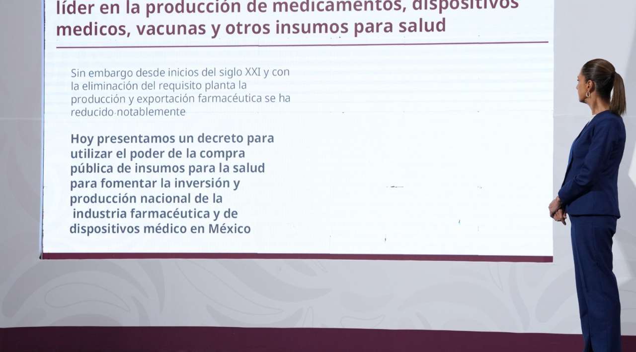 Gobierno Federal lanza estrategia para impulsar industria farmacéutica