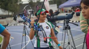 Máximo Méndez y Regina Valdez, doble premio en tiro con arco