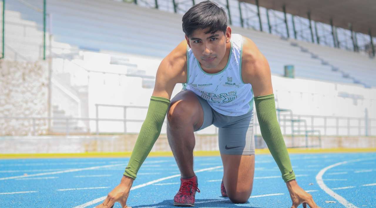 Andrés Iván Saldívar Irineo, promesa del atletismo mexicano, clasifica a la Olimpiada Nacional