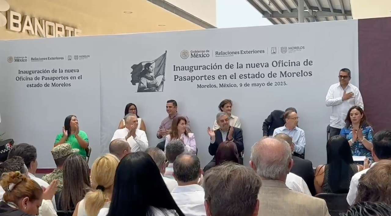 Inauguran nueva oficina de pasaportes en Jiutepec