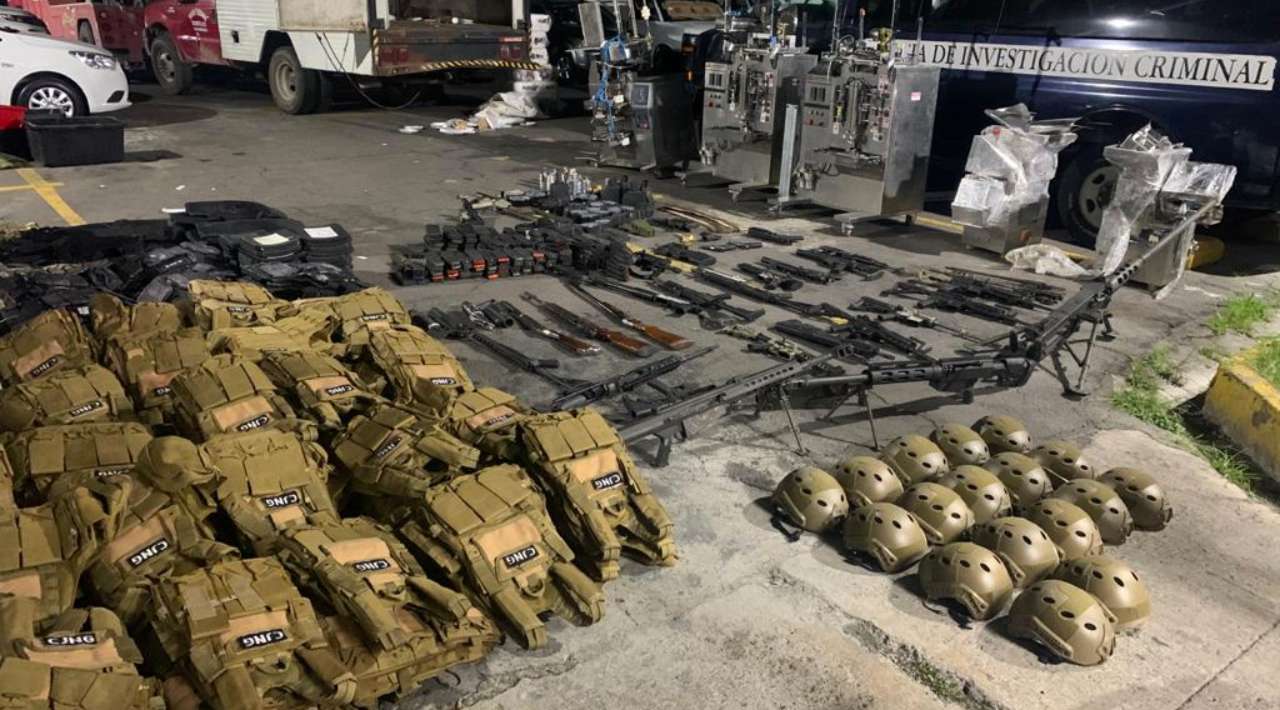 Redadas estratégicas golpean al CJNG, Cártel del Pacífico y Cártel de Sinaloa